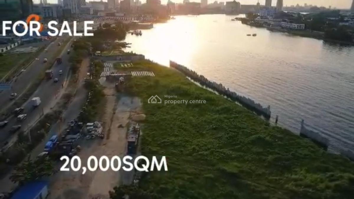 Waterfront Land20,000sqm Strategically Located at Maroko, Along The Le, Lekki Phase 1, Lekki, Lagos, Mixed-use Land for Sale