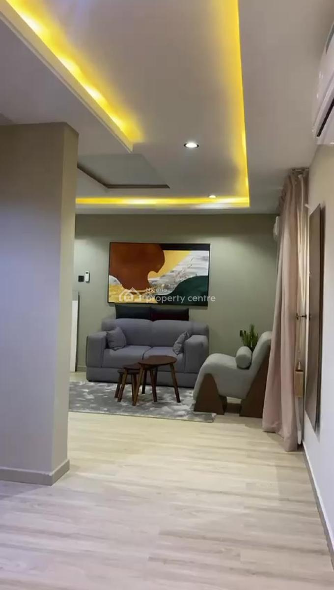 Luxurious 1-bedroom Fully Furnished Apartment in Durumi, By American International School, Durumi, Abuja, Mini Flat (room and Parlour) for Rent