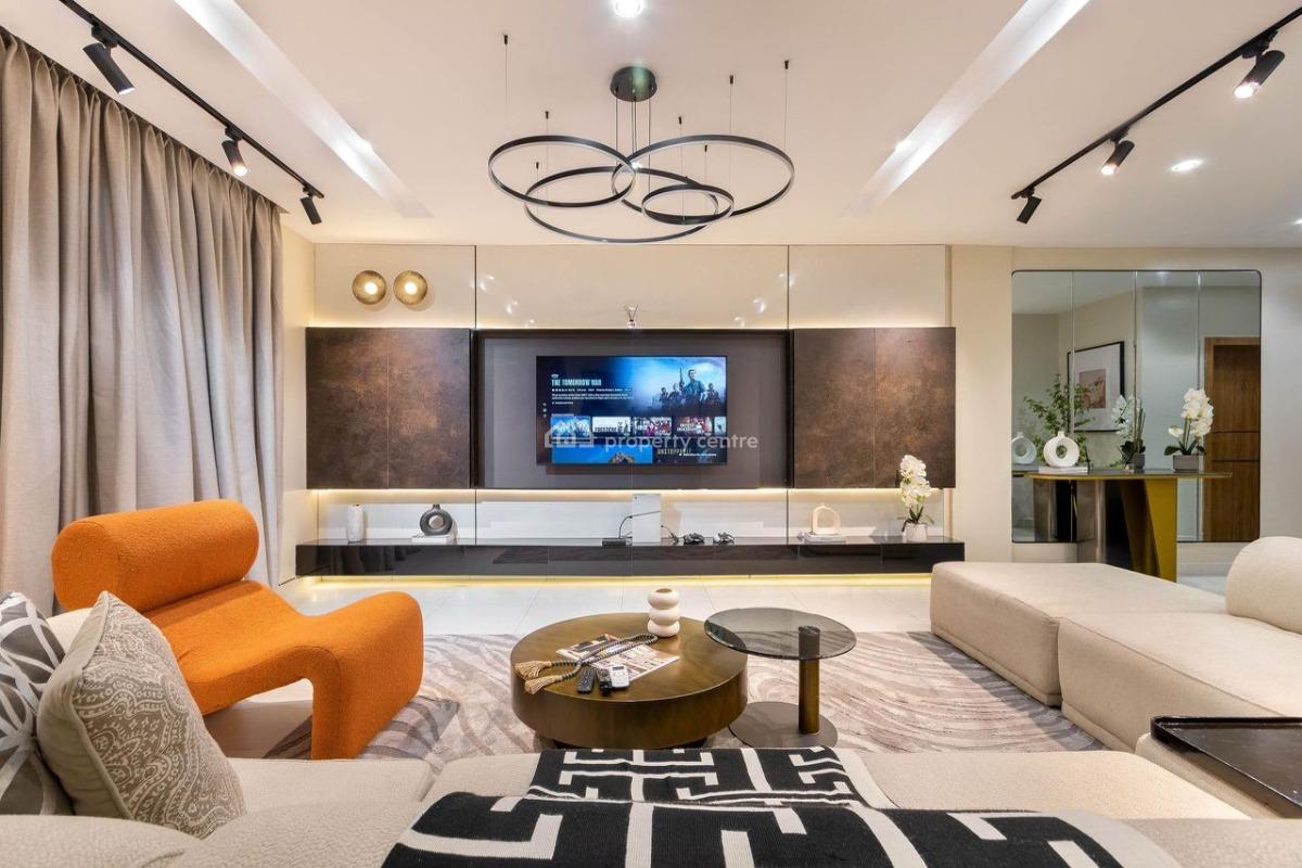 Luxury 2 Bedroom Apartment with Pool & Ps5, Balcony with City View, Air Hockey Game Available, Lekki Phase 1, Lekki, Lagos, Flat / Apartment Short Let