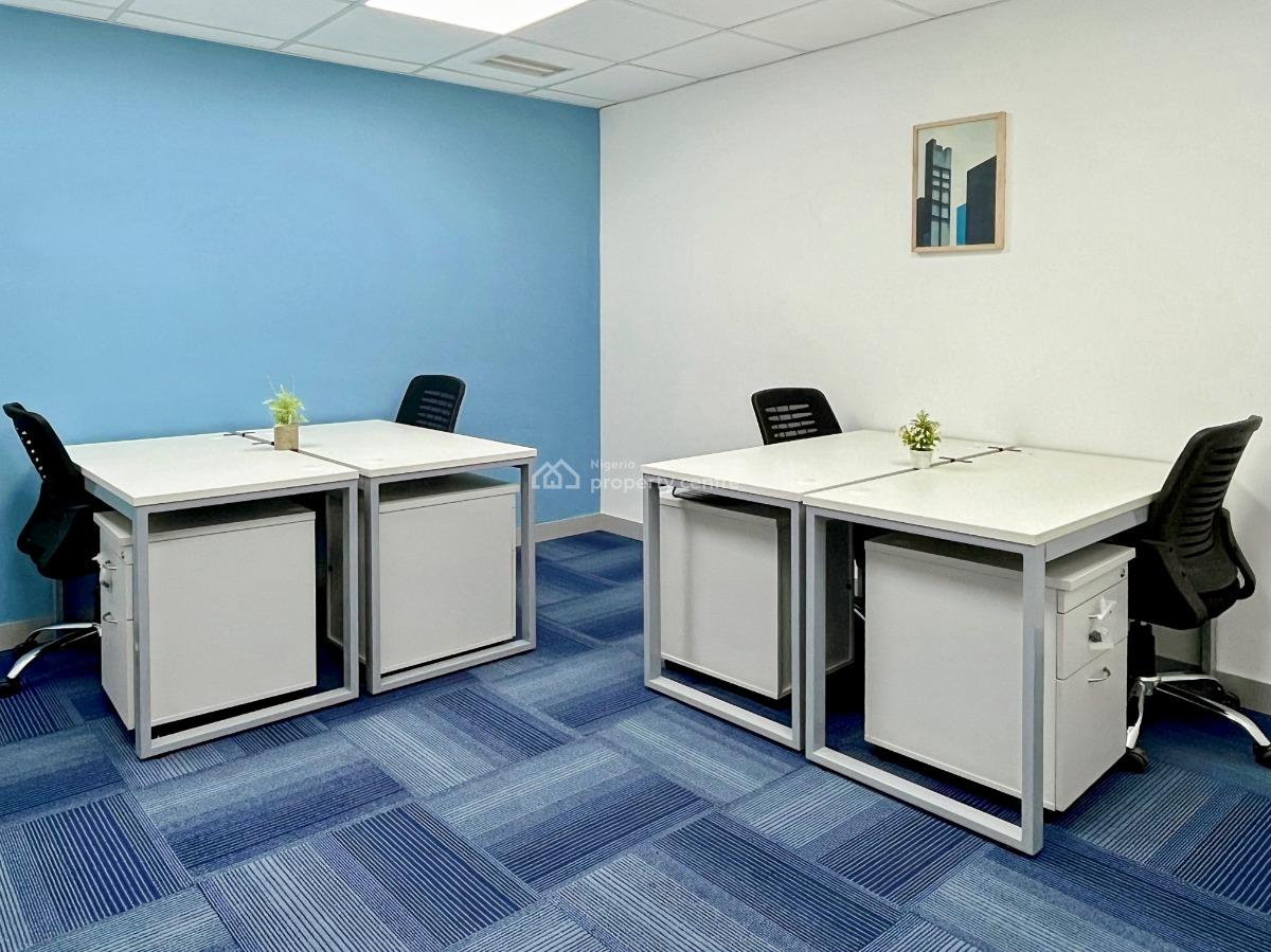 Private Office Space for 3 Employees in Hq, 15 Beach Road, Jos North, Plateau, Office Space for Rent