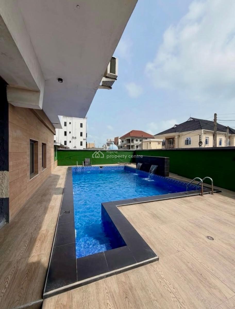 Beautiful 2 Bedroom Apartment with Swimming Pool, Ikate, Lekki, Lekki, Lagos, Flat / Apartment for Rent
