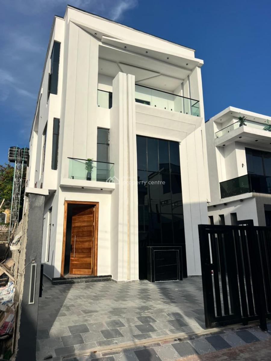 Luxury 6 Bedroom Duplex + Bq, Pool, Cinema, Gym, & Rooftop, Chevron, Lekki, Lagos, Detached Duplex for Sale