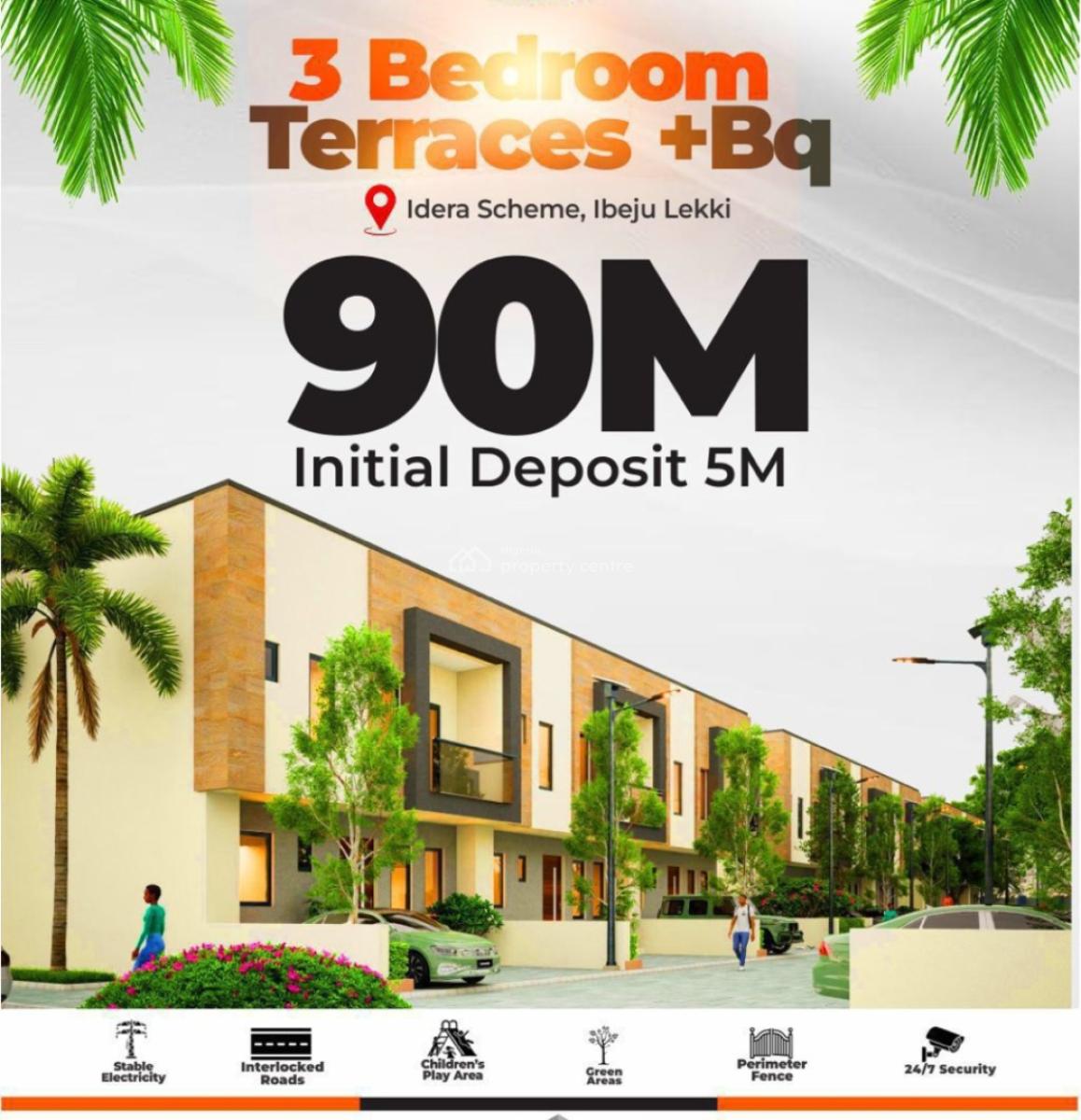 Tastefully Finished 3 Bedroom Detached Bungalow, Eleko Junction, Ibeju Lekki Lagos, Eleko, Ibeju Lekki, Lagos, Detached Bungalow for Sale
