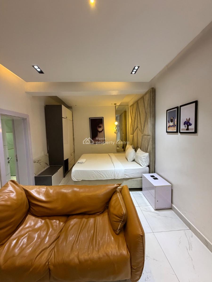 Fully Furnished Studio Room with Hotel Amenities and Services, Maitama District, Abuja, Mini Flat (room and Parlour) Short Let