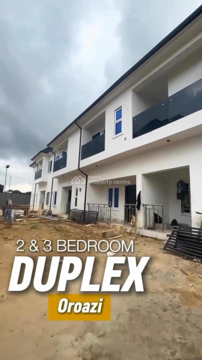 Newly Built 2 Bedroom Duplex, Oraozi, Port Harcourt, Rivers, Semi-detached Duplex for Rent