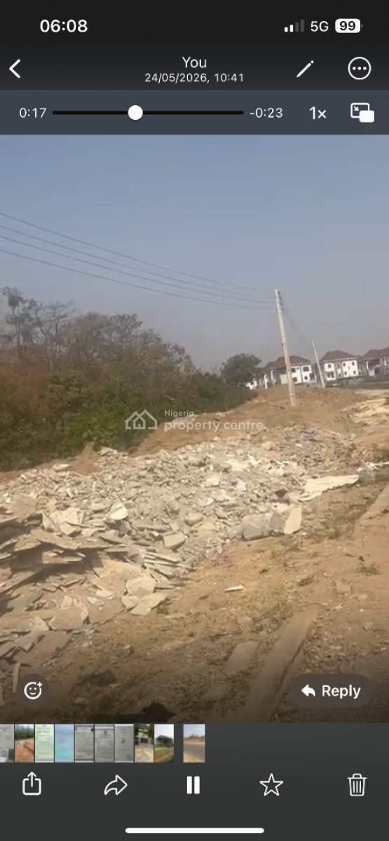 C of O, Back of H Midix, Guzape District, Abuja, Residential Land for Sale