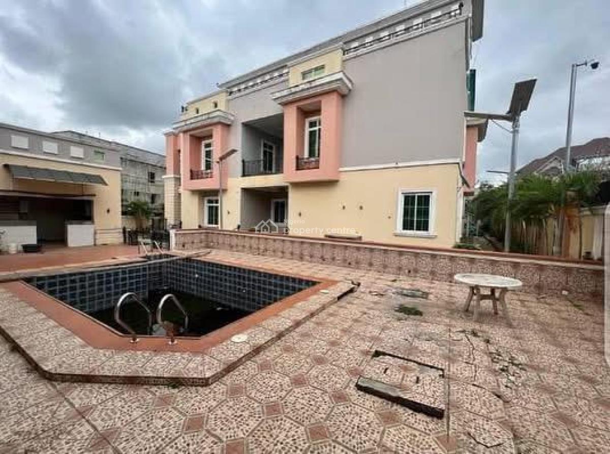 7 Bedroom Mansion with Bq, Guzape District, Abuja, Detached Duplex for Sale