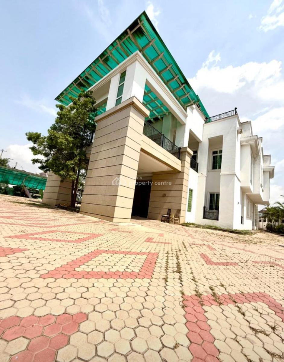 7 Bedroom Mansion with Bq, Guzape District, Abuja, Detached Duplex for Sale