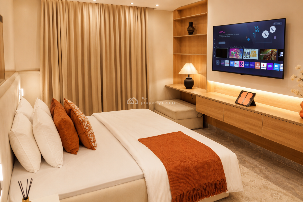 Fully Furnished 3 Bedroom Apartment, Osborne Foreshore 2, Osborne, Ikoyi, Lagos, Flat / Apartment for Rent