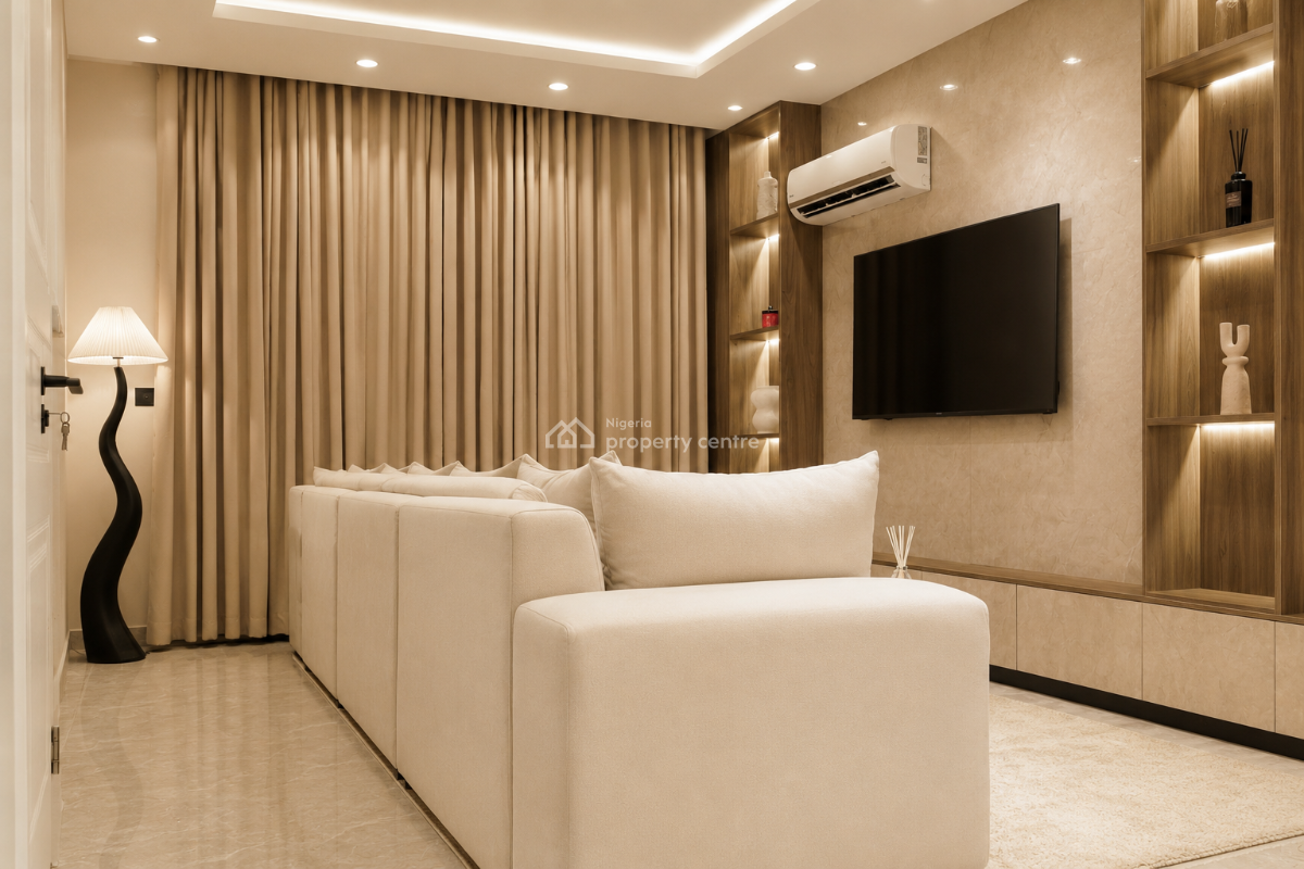 Fully Furnished 3 Bedroom Apartment, Osborne Foreshore 2, Osborne, Ikoyi, Lagos, Flat / Apartment for Rent