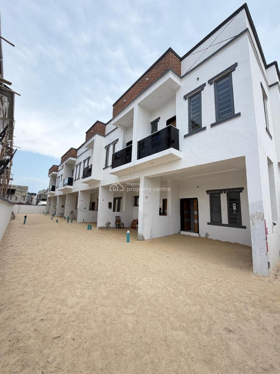 Newly Built 3 Bedroom Terrace Duplex with Bq, Ikota, Lekki, Lagos, Terraced Duplex for Sale