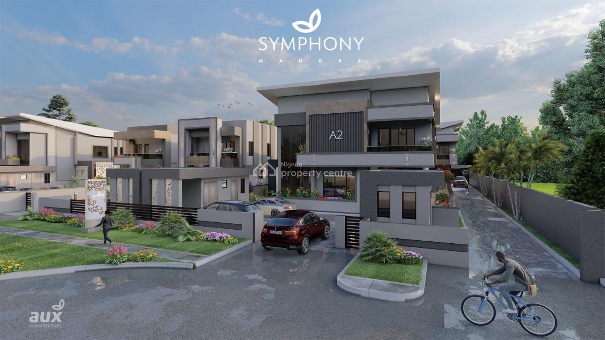 90% Complete 5 Bedroom Detached Duplex with 2 Bqs on 800sqm, Royal Garden Estate, Ajah, Lagos, Detached Duplex for Sale