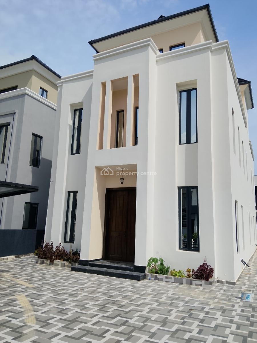 New Luxury 5 Bedroom Fully Detached Duplex with Bq,pool,cinema Rm,etc, Megamound Luxury Estate By Lekki County Estate Road, Ikota, Lekki, Lagos, Detached Duplex for Sale