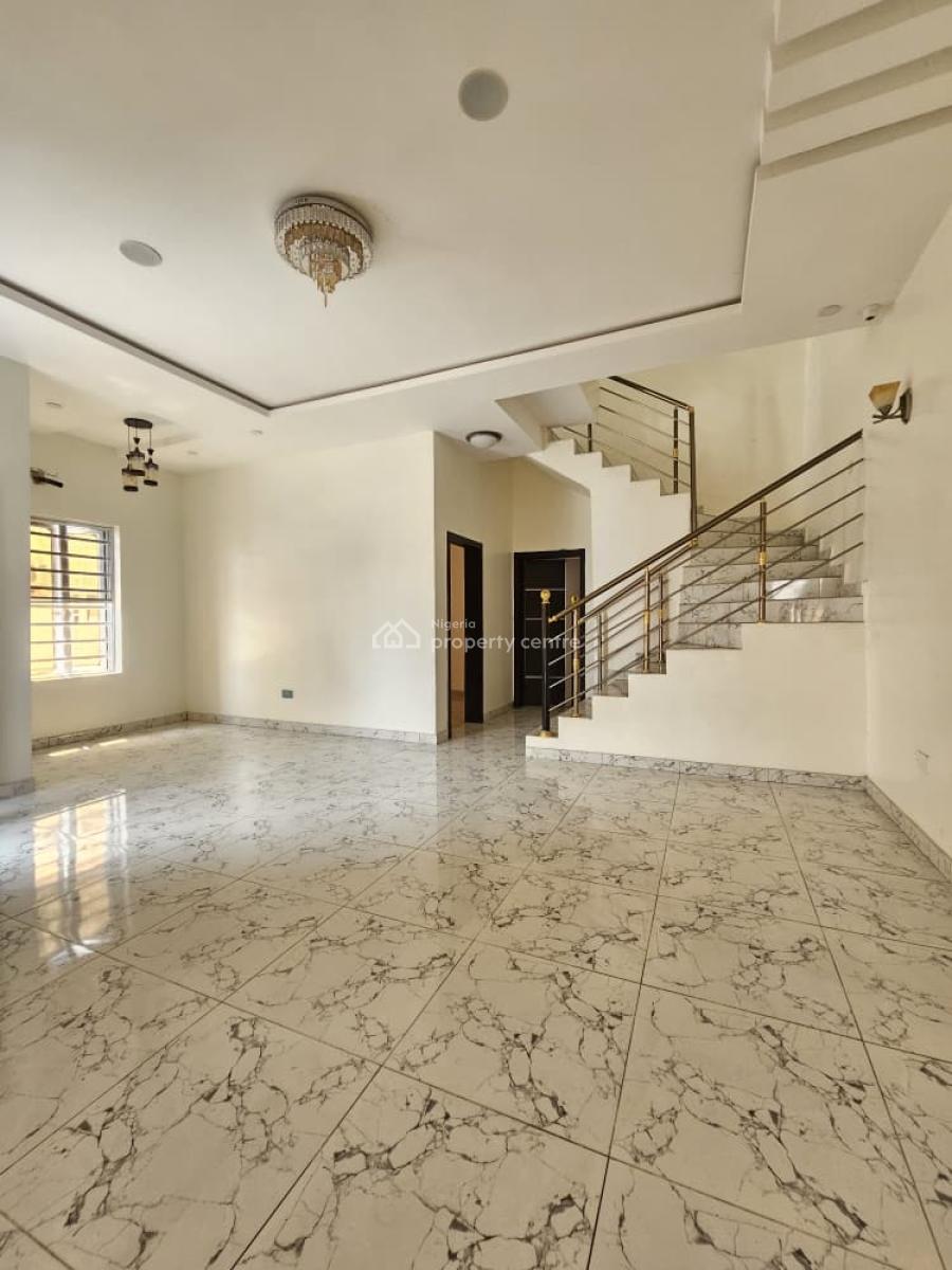 Self Compound 4 Bedroom Semi Detached Duplex with Bq, Ikota, Lekki, Lagos, Semi-detached Duplex for Sale