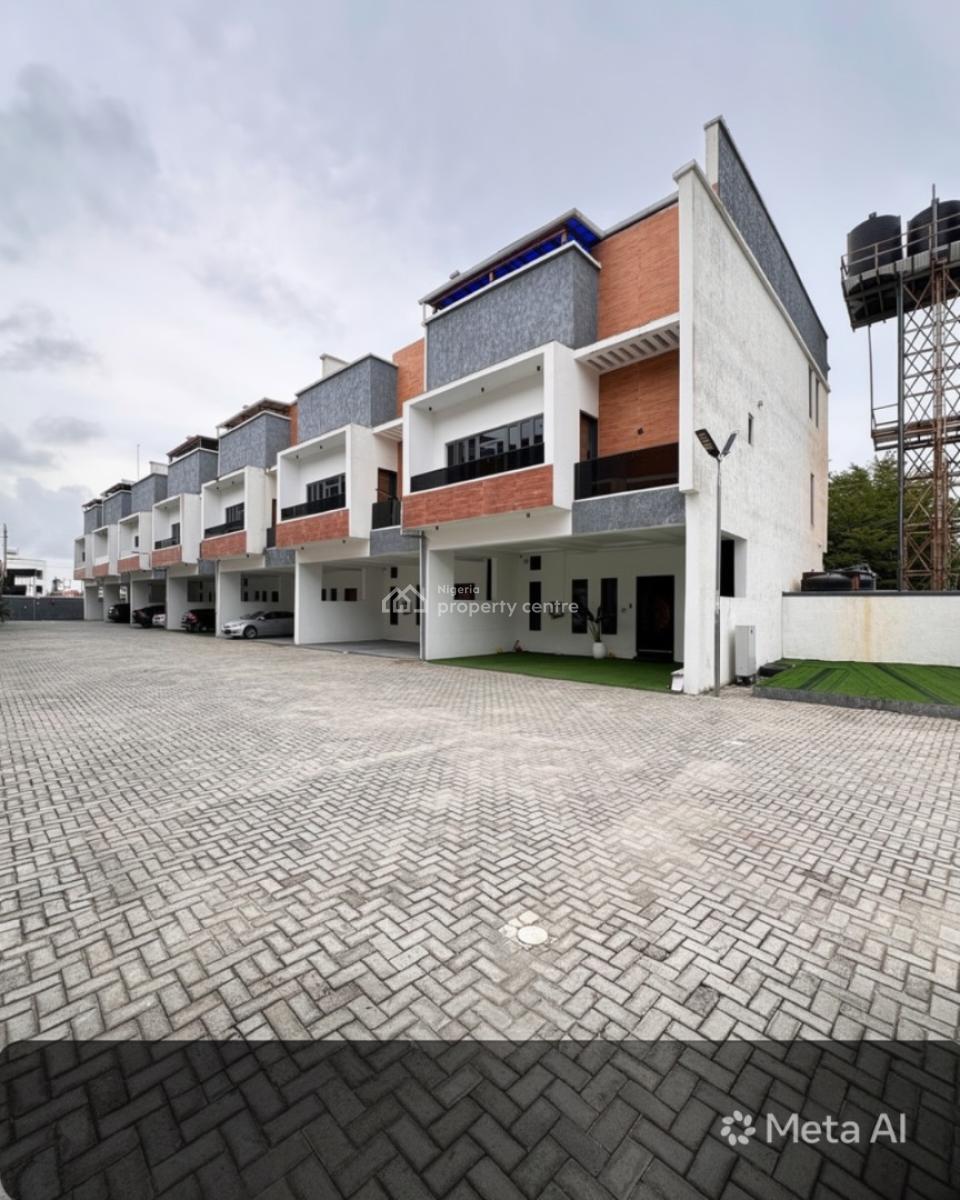 Furnished 4 Bedroom Terrace Duplex, Ikate, Lekki, Lagos, Terraced Duplex for Rent