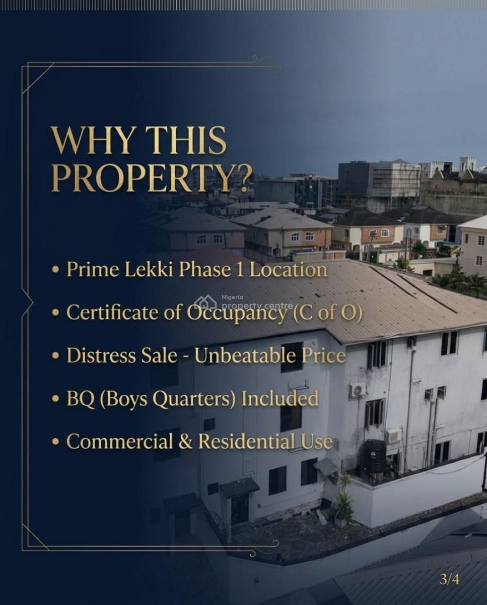 Affordable Desirable 4 Bedroom Private Terrace Duplex with Bq, Lekki Phase 1, Lekki, Lagos, Terraced Duplex for Sale