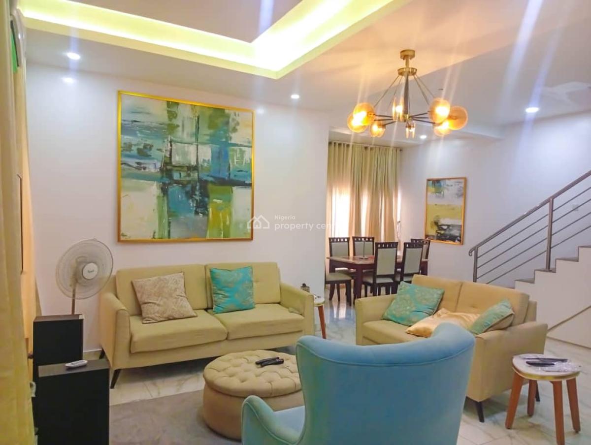 Luxury 4 Bedroom Semi Detached Duplex, Orchid Road Lekki Lagos, Lekki, Lagos, Semi-detached Duplex for Rent
