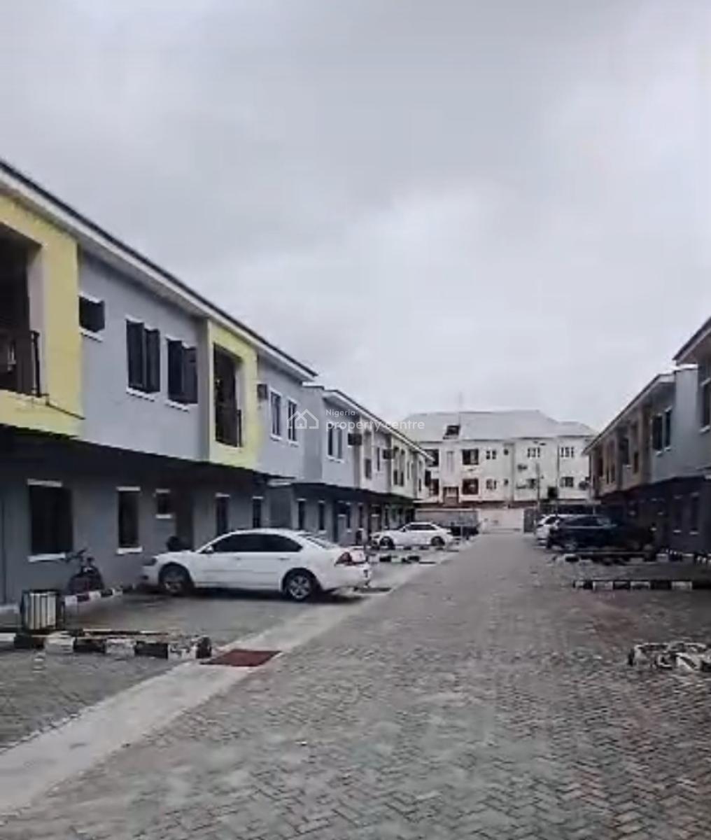 Newly Built 3 Bedroom Terrace Duplex with a Bq, Dream Villa Estate Ocean Palm Ogidan, Sangotedo, Ajah, Lagos, Terraced Duplex for Sale