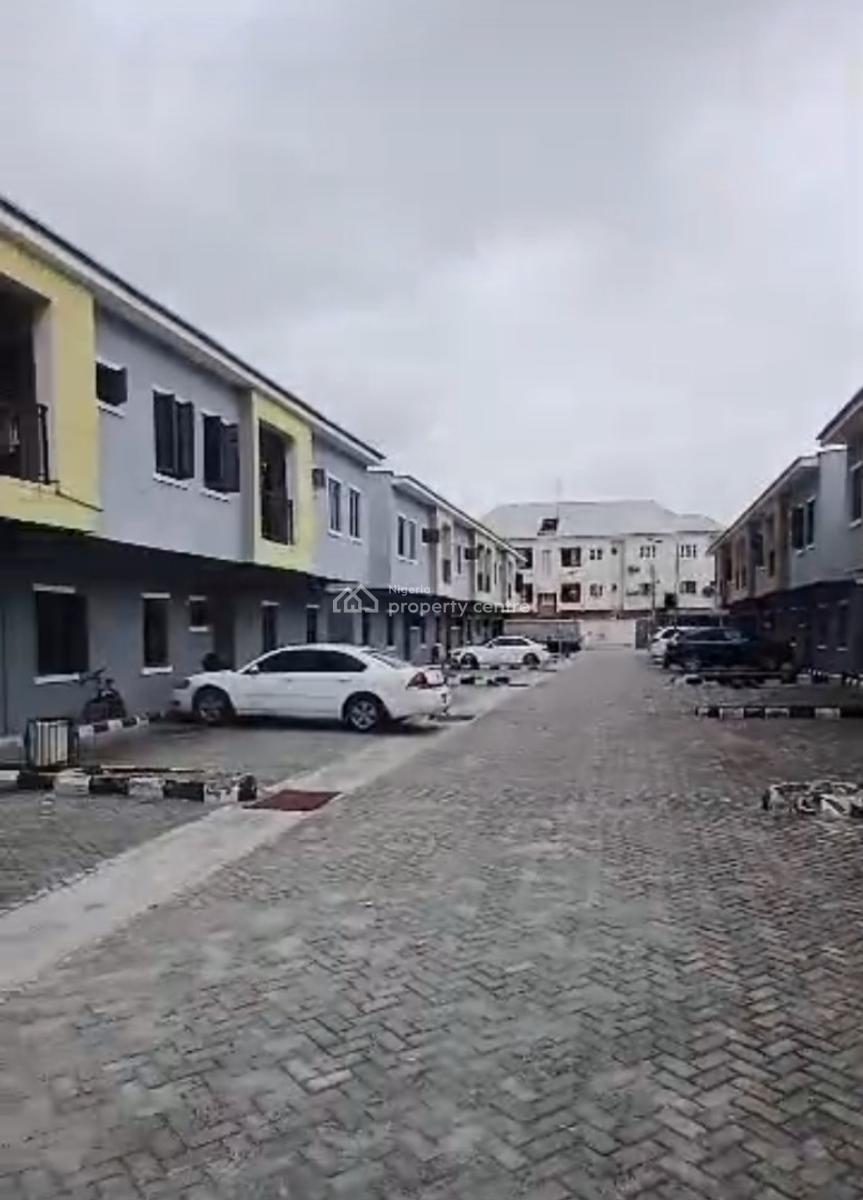 Newly Built 3 Bedroom Terrace Duplex with a Bq, Dream Villa Estate Ocean Palm Ogidan, Sangotedo, Ajah, Lagos, Terraced Duplex for Sale