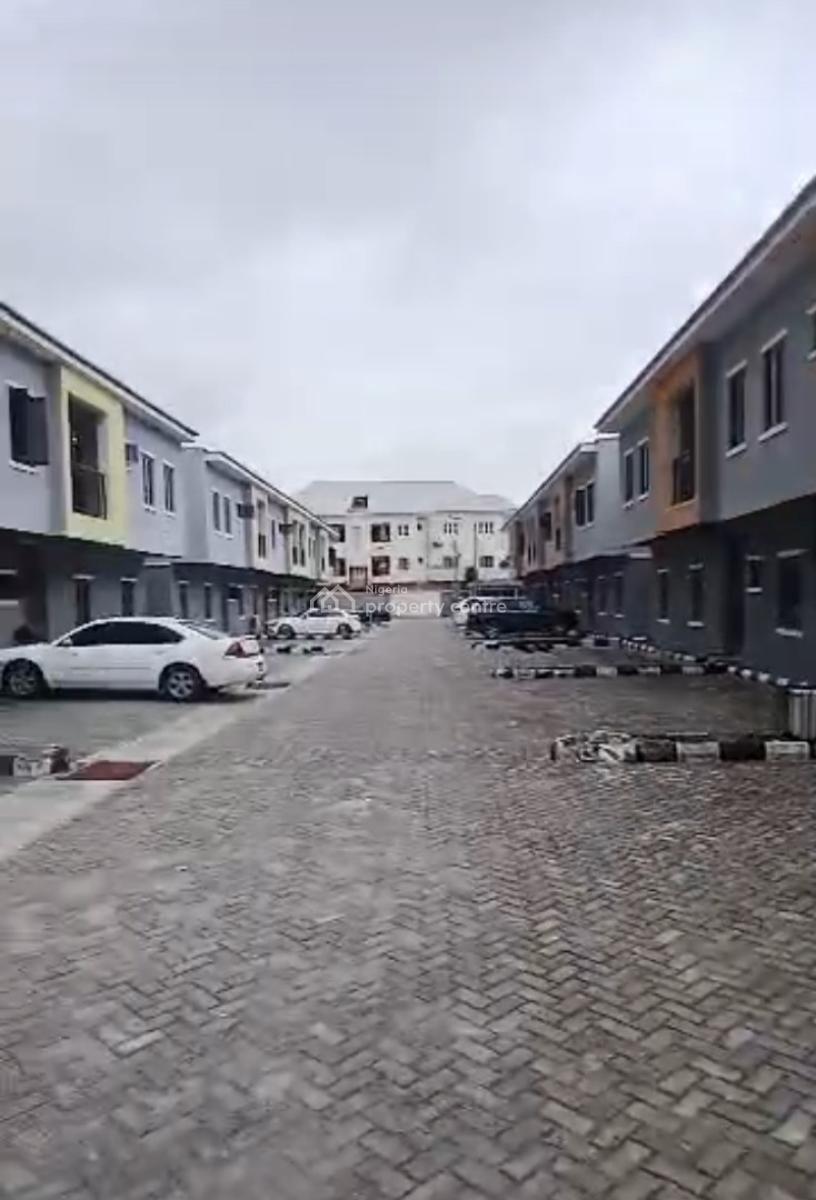 Newly Built 3 Bedroom Terrace Duplex with a Bq, Dream Villa Estate Ocean Palm Ogidan, Sangotedo, Ajah, Lagos, Terraced Duplex for Sale