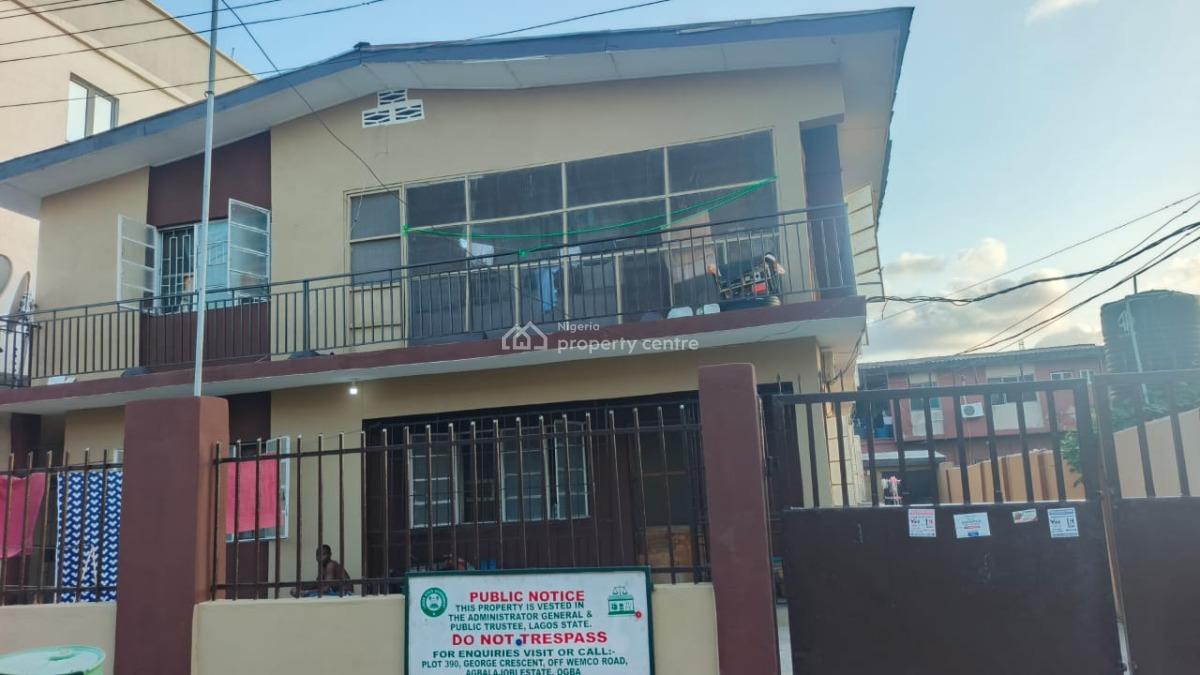 Executive and Well Maintained 4 Blocks of 3 Bedroom Apartment, in a Secured Estate, Ifako, Gbagada, Lagos, Block of Flats for Sale