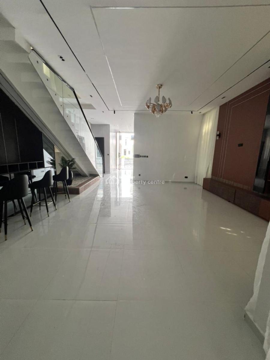 Spacious 5 Bedroom Detached with Pool, Home Automation & Bq in a Secur, Chevron, Lekki, Lagos, Detached Duplex for Sale