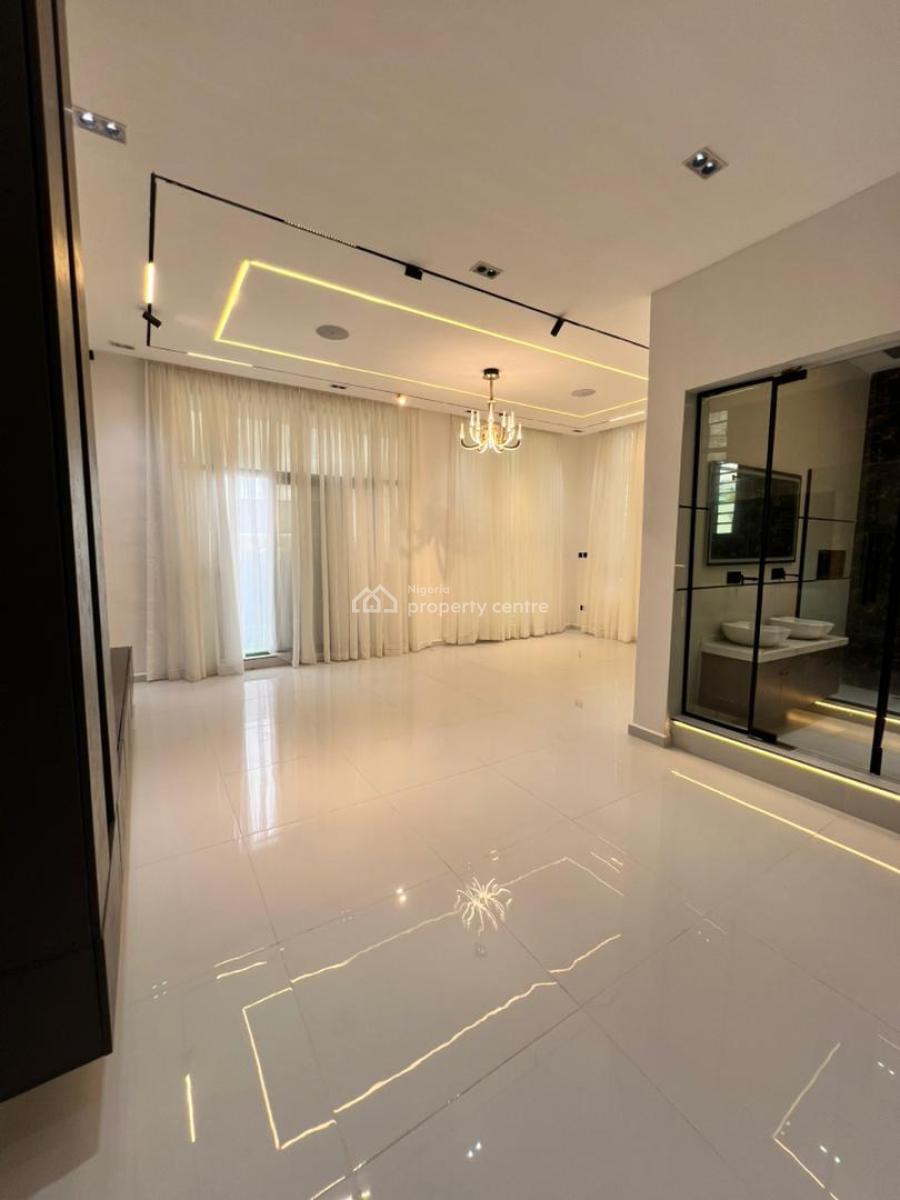 Elegant 5 Bedroom Detached with Pool, Home Automation & Bq, Chevron, Lekki, Lagos, Detached Duplex for Sale