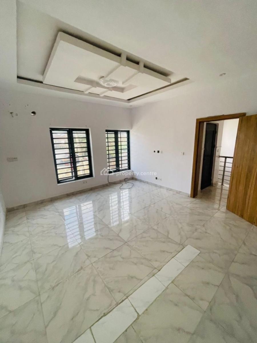Suoer Spacioous Alone in a Compound with a Gate House and Large Space, Thera Annex Road, Sangotedo, Ajah, Lagos, House for Rent