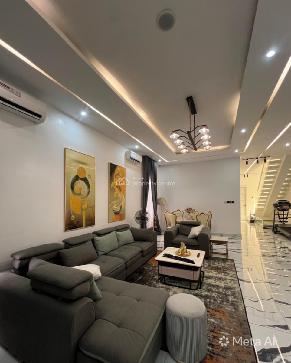 4 Bedroom Detached Duplex, Igbo Efon, Lekki, Lagos, Detached Duplex for Rent