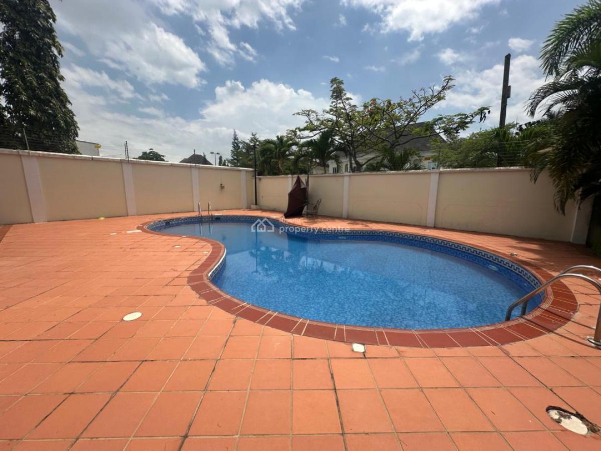 Tastefully Finished 4-bed Terrace with an Attic Room, Atrium, Bq, & Co, Banana Island, Ikoyi, Lagos, Terraced Duplex for Rent