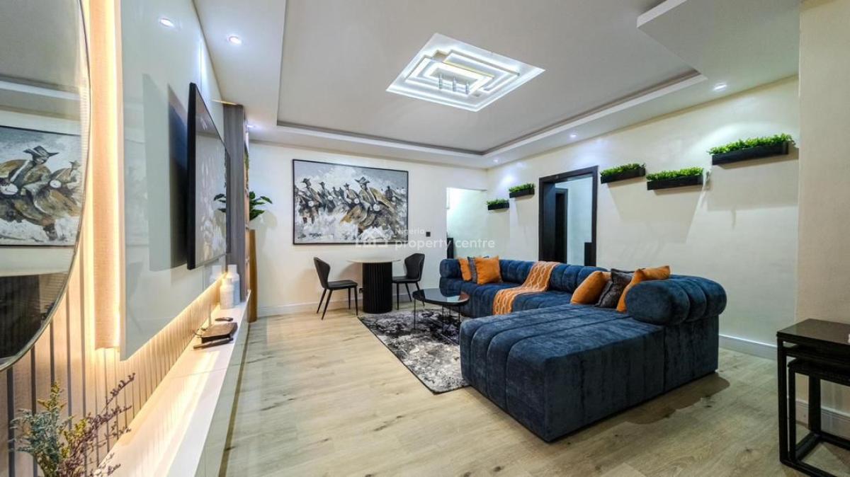 Nicely Furnished Three Bedroom Maisonette Penthouse, Lekki Phase 1, Lekki, Lagos, Flat / Apartment Short Let