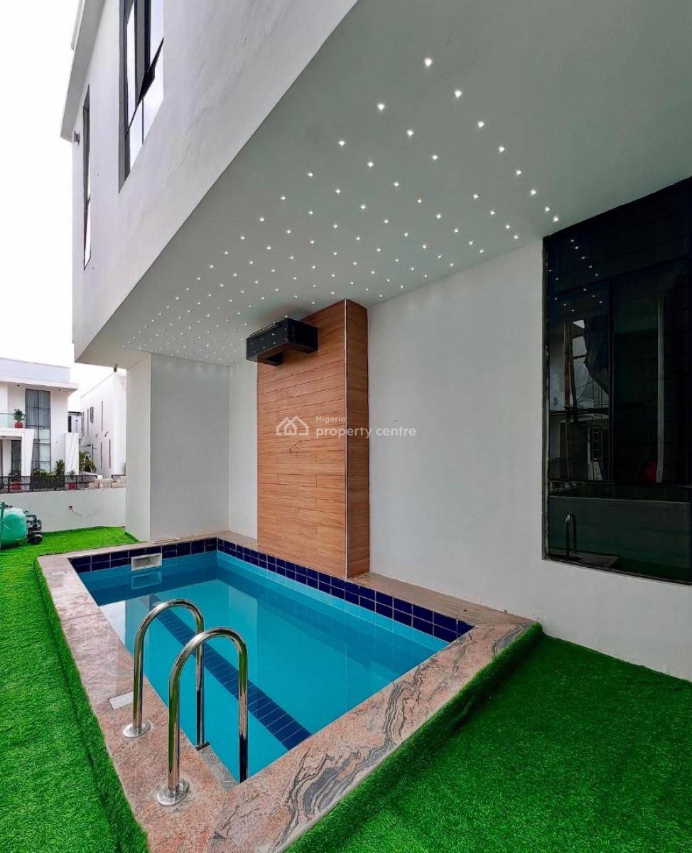 Luxury 5 Bedroom Fully Detached Duplex with Swimming Pool, 2nd Toll Gate, Lekki, Lagos, Detached Duplex for Sale