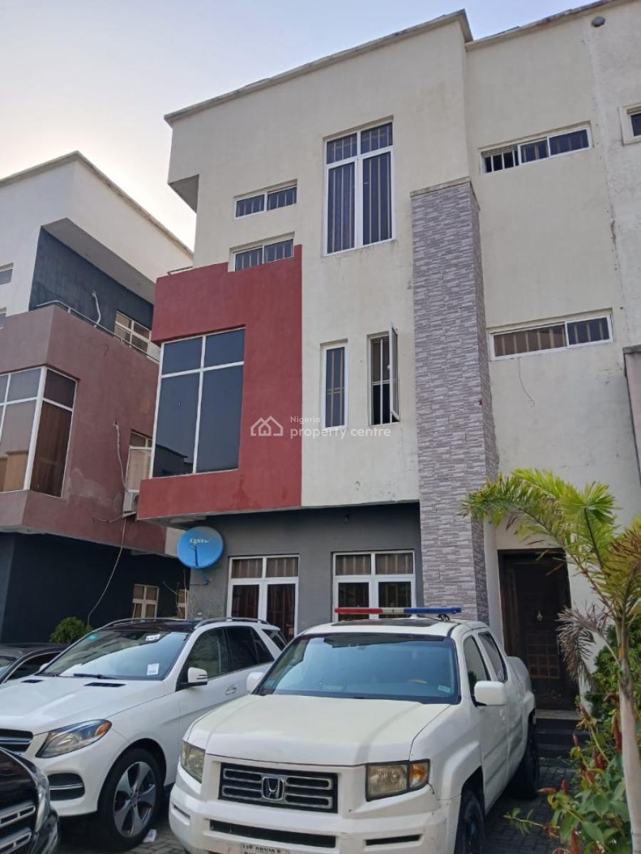 4 Bedroom Semi Detached Duplex with Bq, Vintage  Estate By Shoprite Behind Femi Okunnu 3, Osapa, Lekki, Lagos, Detached Duplex for Rent
