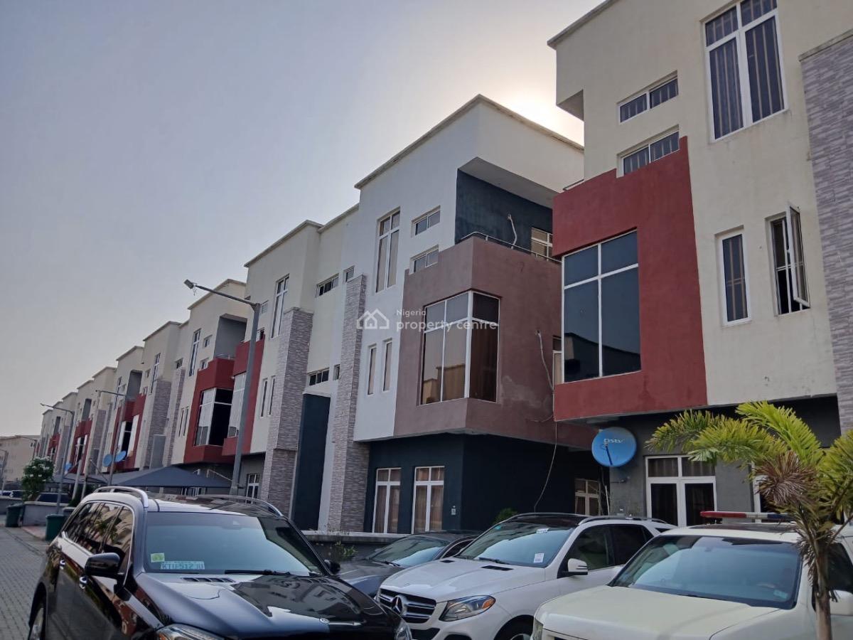 4 Bedroom Semi Detached Duplex with Bq, Vintage  Estate By Shoprite Behind Femi Okunnu 3, Osapa, Lekki, Lagos, Detached Duplex for Rent