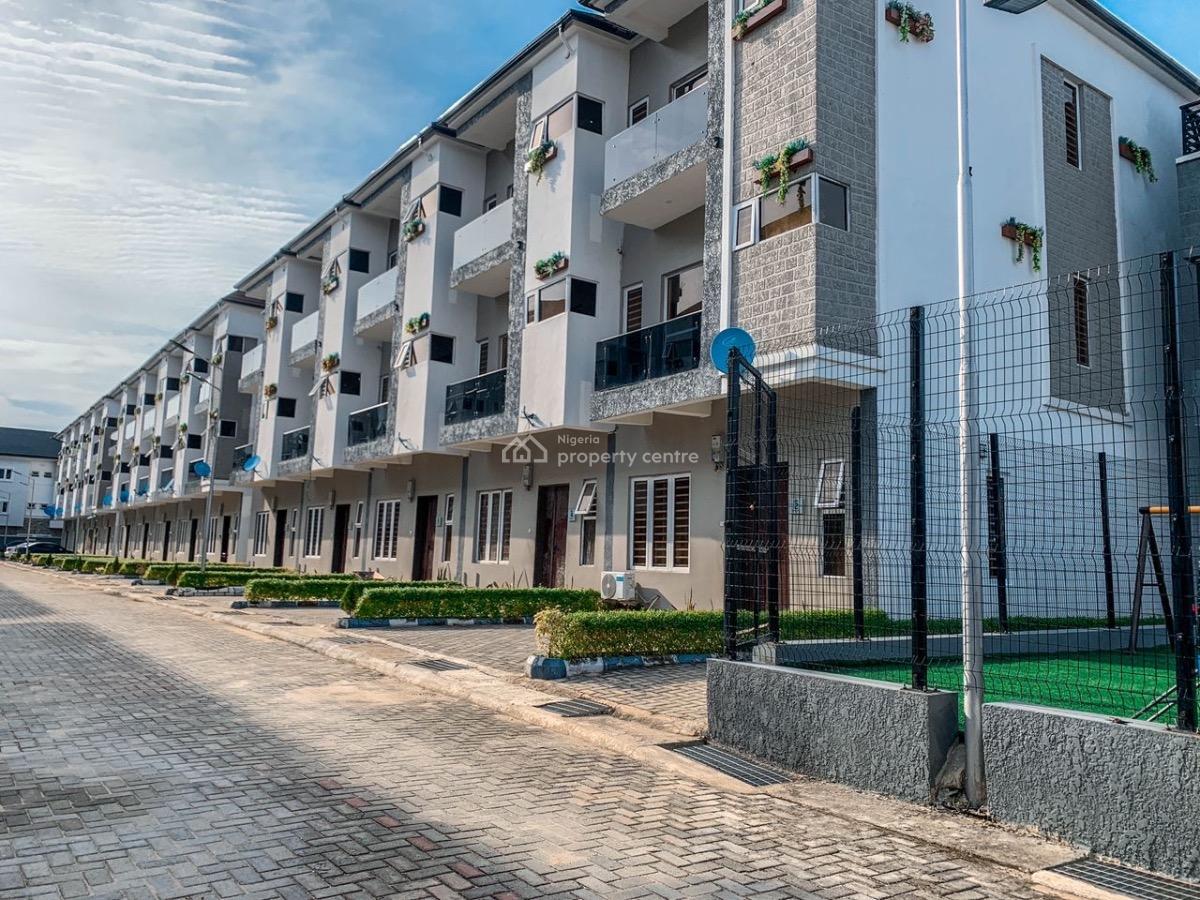 Luxury 4 Bedrooms Terrace Duplex, Chisco Bus Stop By Stillwater Garden Estate, Ikate, Lekki, Lagos, Terraced Duplex for Sale