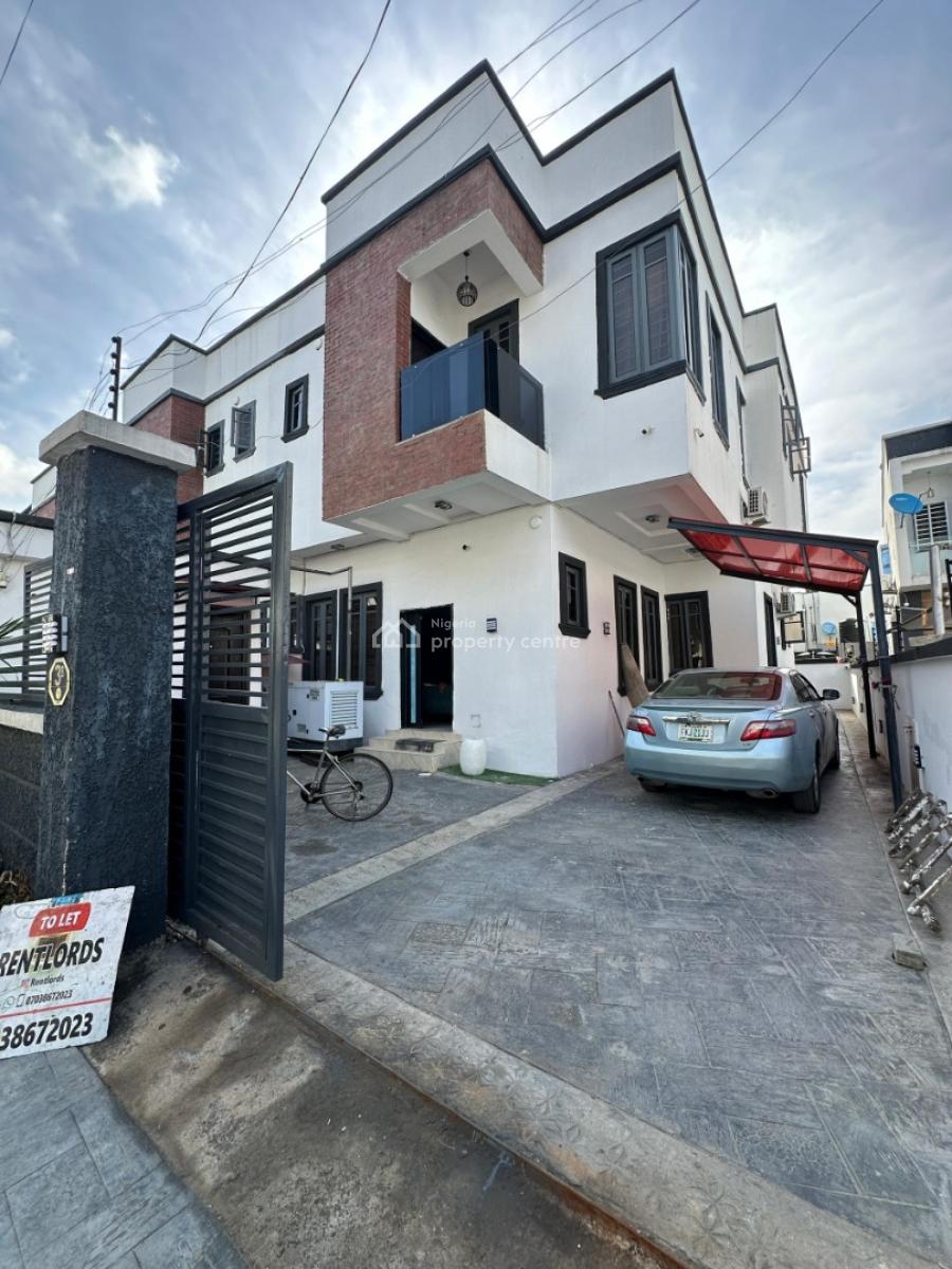 Luxury 4-bedroom Semi-detached Duplex with Excellent Facility, Lekki, Lagos, Semi-detached Duplex for Rent