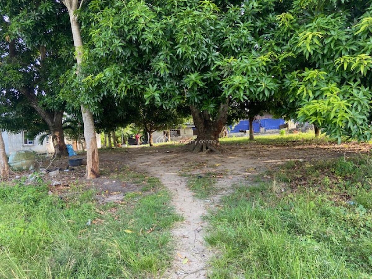 Three Acres Close to The Express. Fenced Round. Title: Cofo, By Alahun Tipper Garage After Bogije, 20 Minutes From Ajah R/about, Shapati, Ibeju Lekki, Lagos, Land for Sale