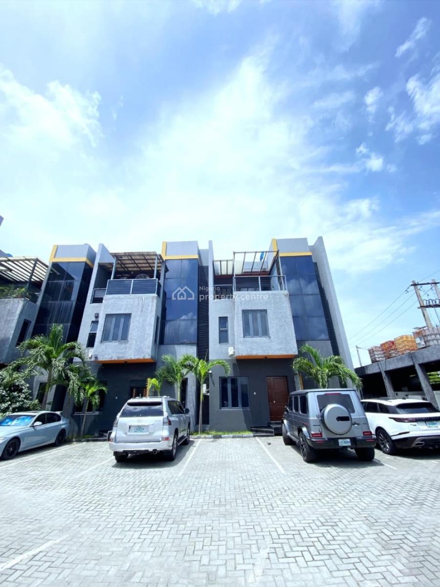 Fully Furnished 4 Bedroom Serviced Terrace Duplex with Bq, Lekki Phase 1, Lekki, Lagos, Terraced Duplex for Sale