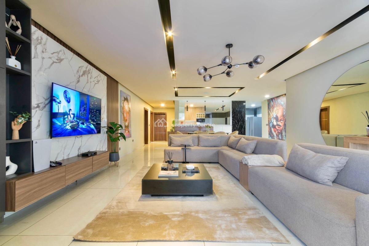 Luxury 3bedroom Joneer Waterfront Apartment, Lekki Phase 1, Lekki, Lagos, Flat / Apartment Short Let