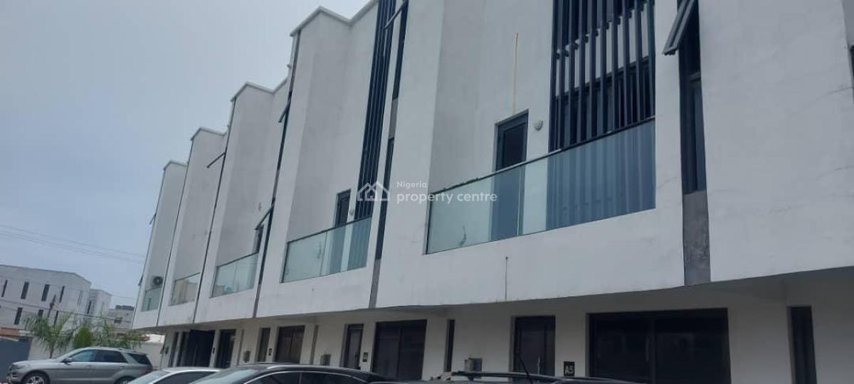 4 Bedroom Terrace with Bq, Ilasan, Lekki, Lagos, Terraced Duplex for Rent