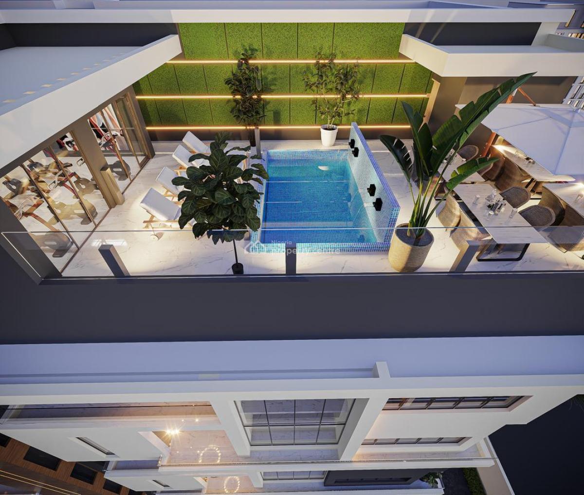 Automated 4 Bedroom Maisonette with Bq Offplan, Osborne, Ikoyi, Lagos, Flat / Apartment for Sale