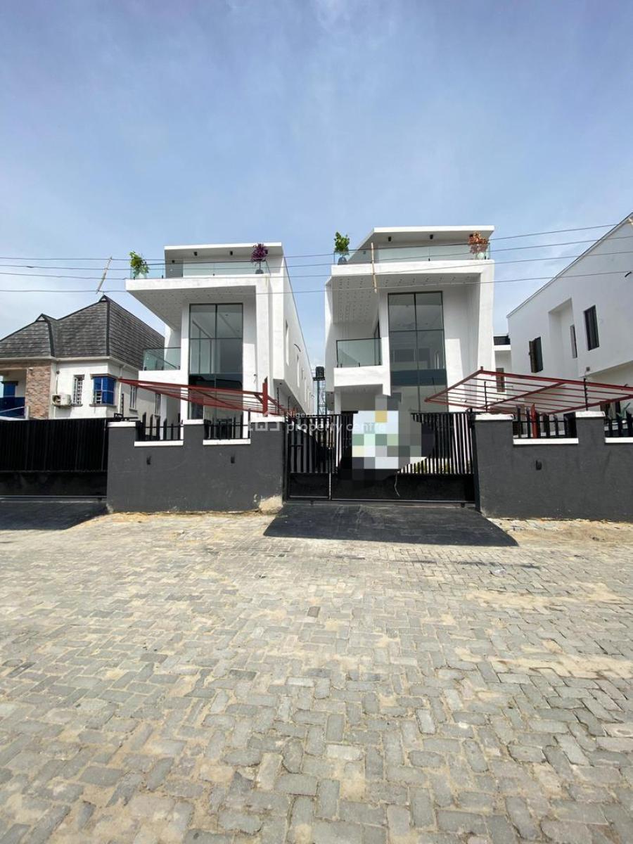 Brand New 5 Bedroom Fully Detached Duplex with Swimming Pool, Sangotedo, Ajah, Lagos, Detached Duplex for Sale