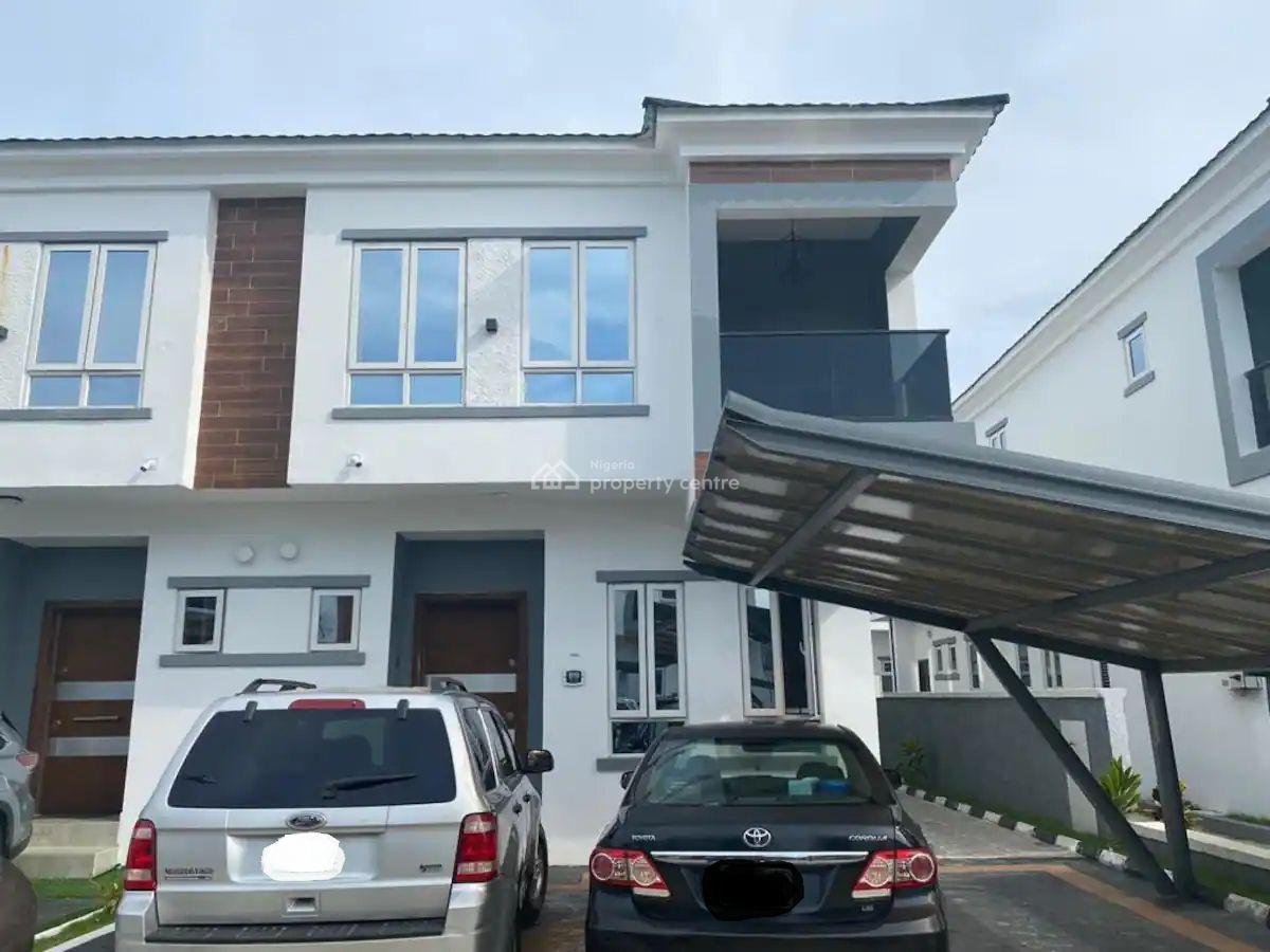 Furnished 4-bedroom Semi-detached House with a Room Bq., Lekki Right By Nike Art Gallery, Lekki Phase 1, Lekki, Lagos, Detached Duplex for Sale