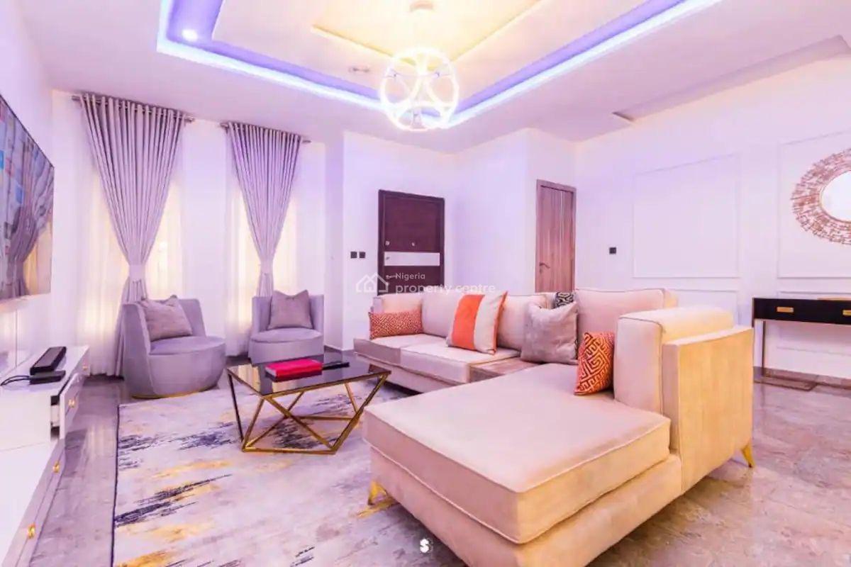Furnished 4-bedroom Semi-detached House with a Room Bq., Lekki Right By Nike Art Gallery, Lekki Phase 1, Lekki, Lagos, Detached Duplex for Sale