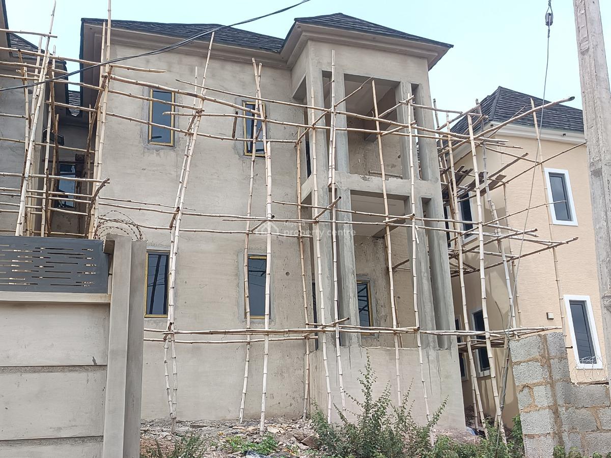 Solidly Built 4-bedroom Terraced Duplex (advanced Carcass), Maitama 2, Maitama District, Abuja, Terraced Duplex for Sale
