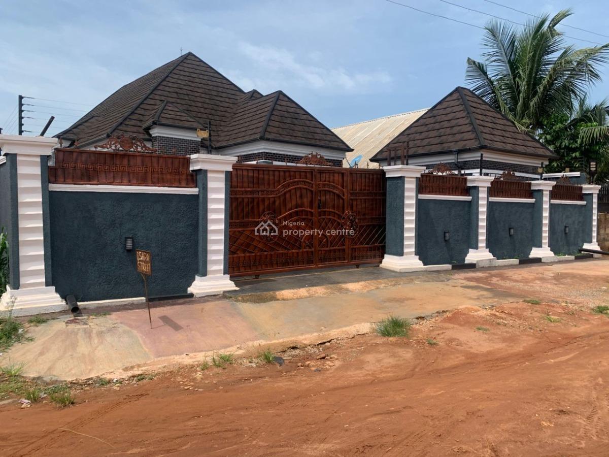 New and Stylish 4 Bedroom Bungalow with a Swimming Pool, Igo, Upper Ekehuan Road, Benin, Oredo, Edo, Detached Bungalow for Sale