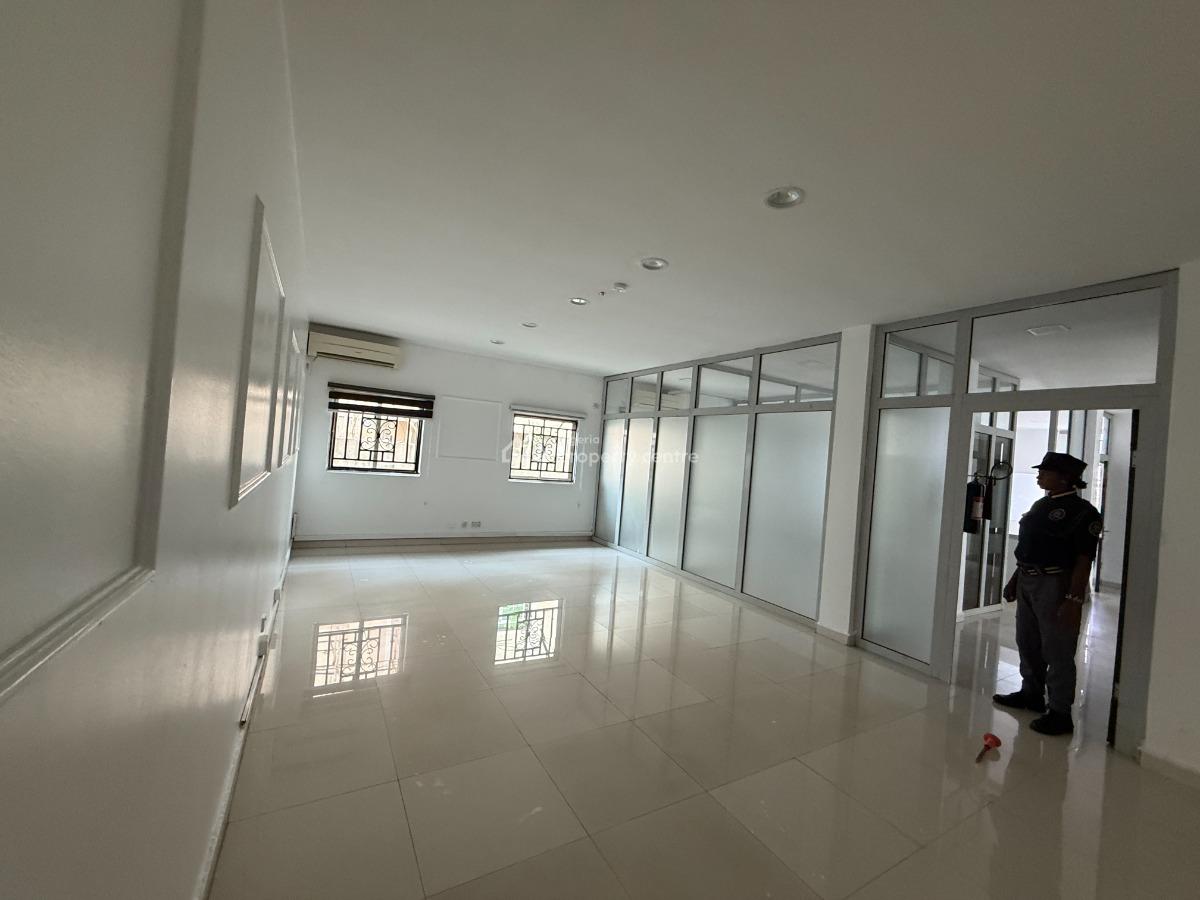 200sqm Office Space on The Ground Floor, Wuse 2, Abuja, Office Space for Rent