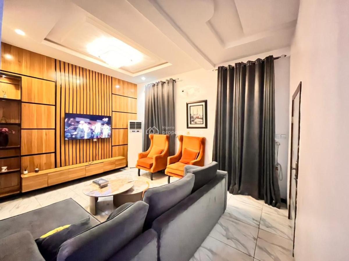 Furnished Mini Flat, Orchid Road, Lekki, Lagos, Mini Flat (room and Parlour) for Rent
