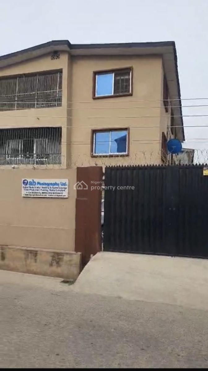 a Two Storey Building with 6 Units of Two Bedroom Flats  & Two Office, Off Toyin Street, Ikeja, Lagos, Block of Flats for Sale