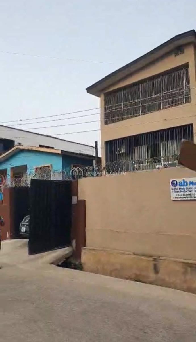 a Two Storey Building with 6 Units of Two Bedroom Flats  & Two Office, Off Toyin Street, Ikeja, Lagos, Block of Flats for Sale
